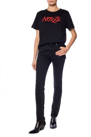 T-shirt with a printed logo, zdjęcie 2 T-shirt with a printed logo od Diesel